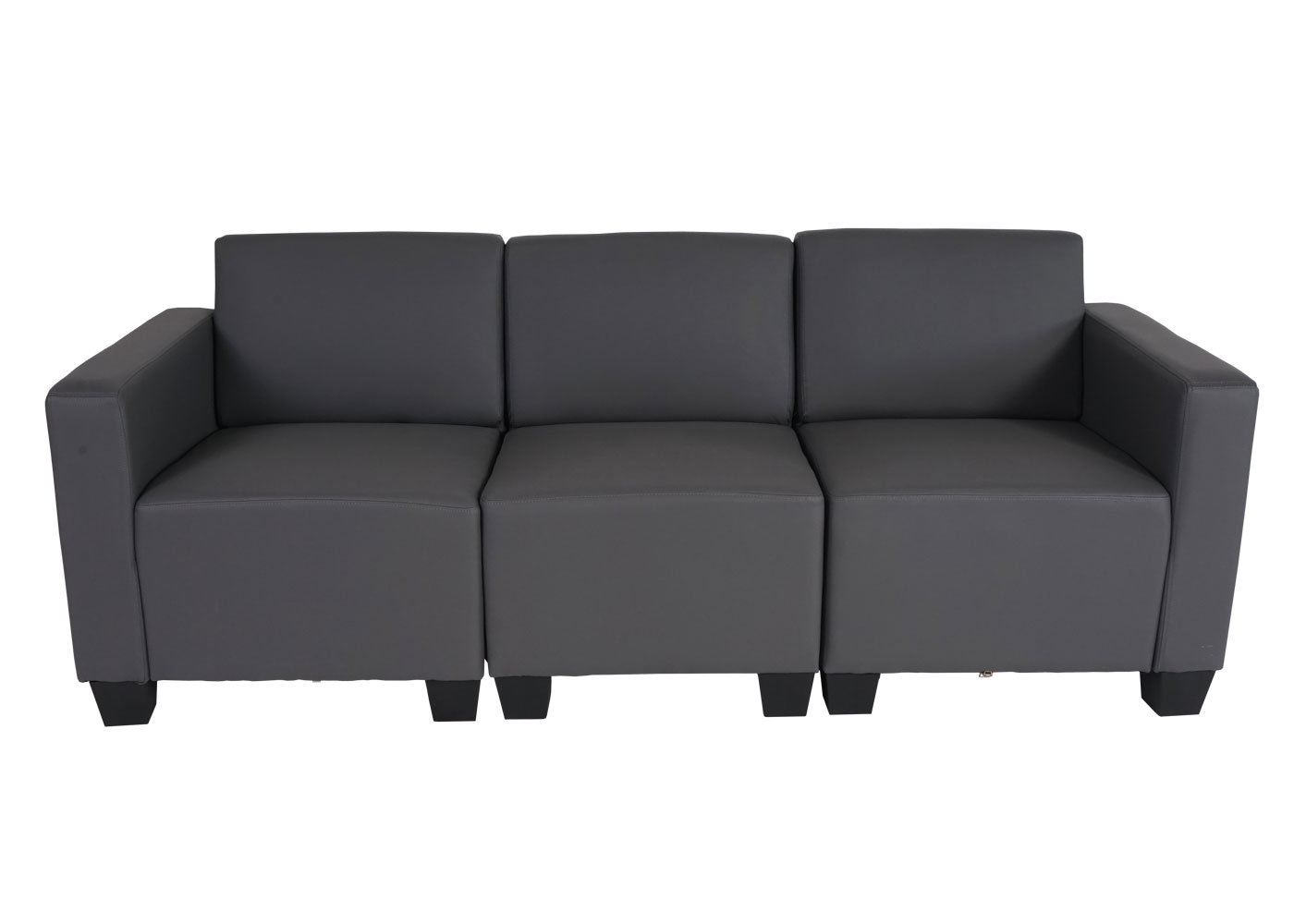 Modular 3-Sitzer Sofa Couch Lyon Frontansicht