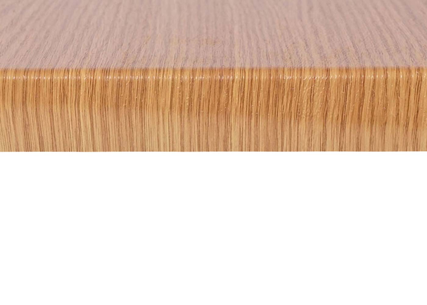 Tischplatte HWC-D40 Detailbild Kante