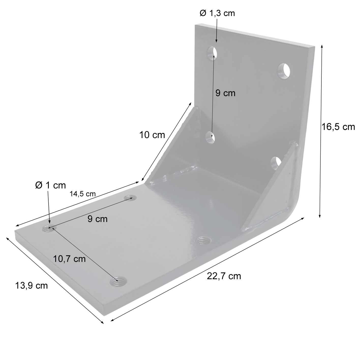 Deckenadapter fr T122, T123 Bemaungsbild