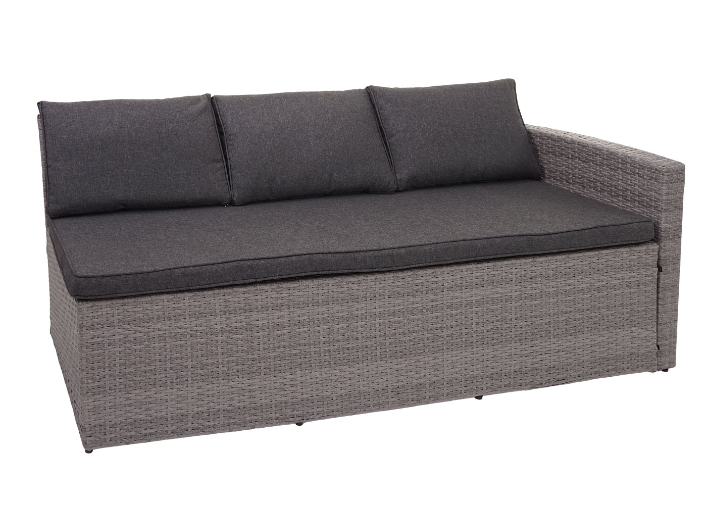 Poly-Rattan-Garnitur HWC-A29 Sofa-Element 2