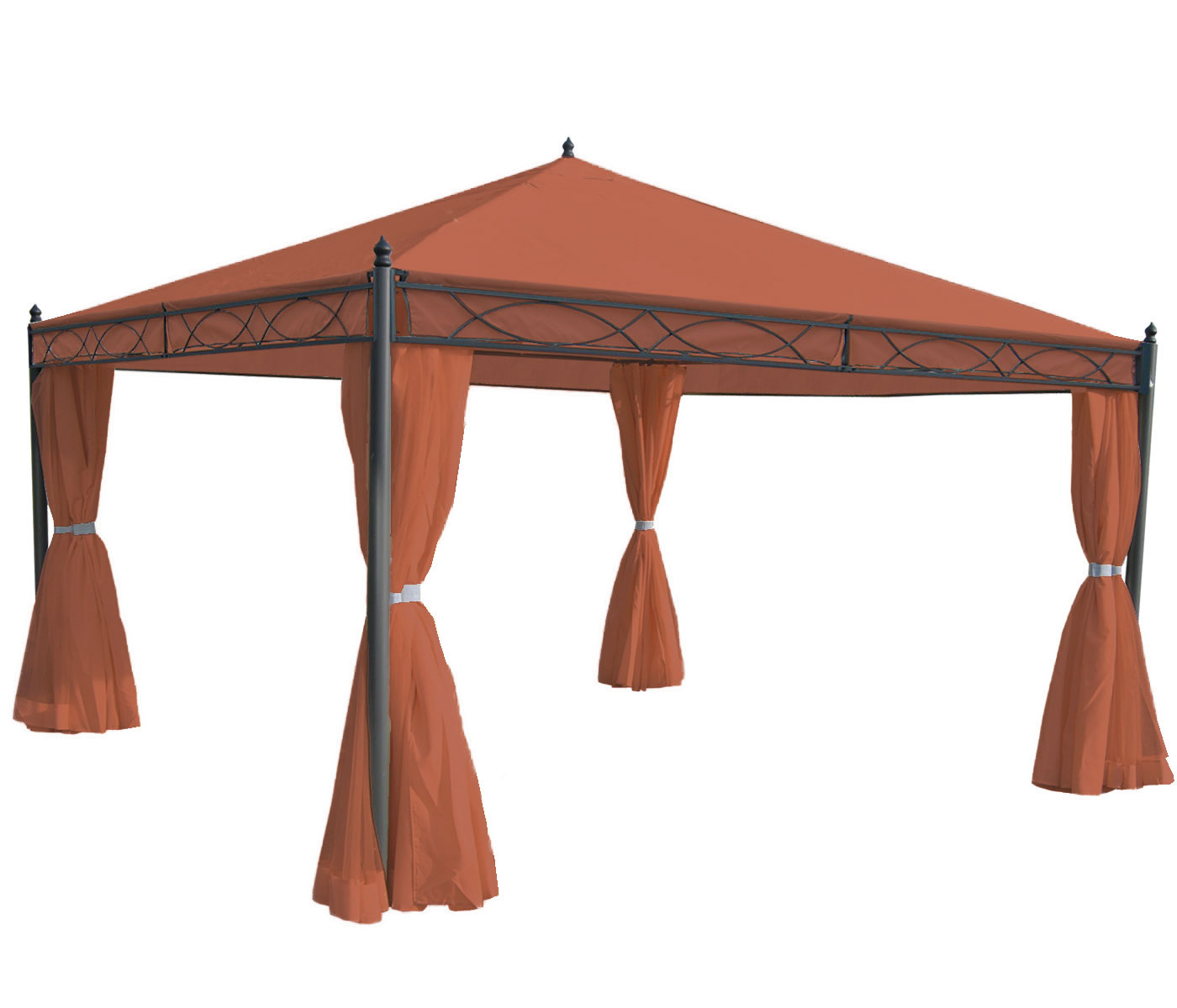 T514 Pergola Cadiz Geamtansicht geffnet