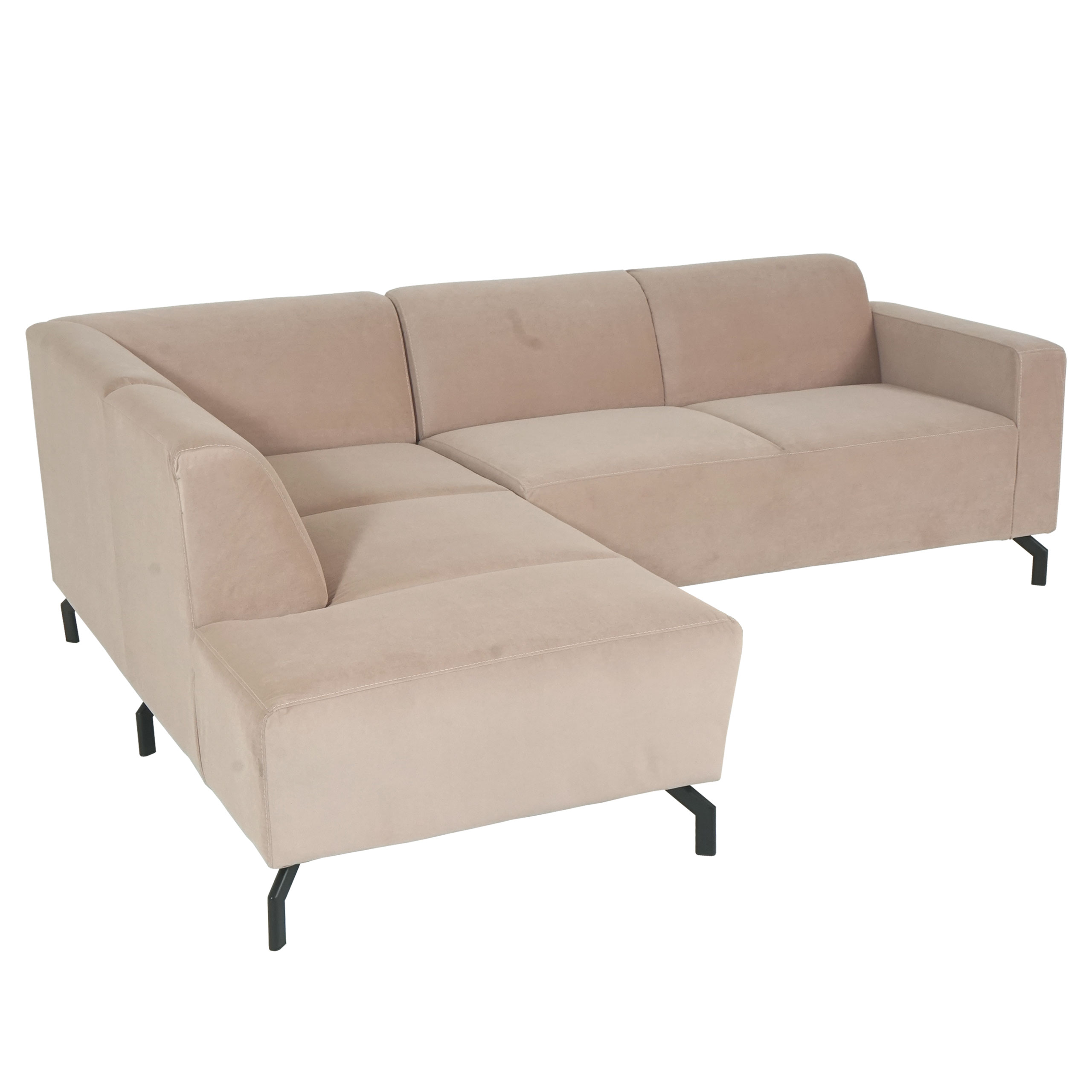 Ecksofa HWC-J60, Couch Sofa mit Ottomane links, Made in EU, wasserabweisend - Bild 13 von 18