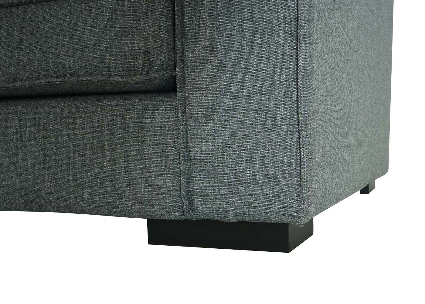 HWC-J58 Ecksofa mit Ottomane Detail Fu