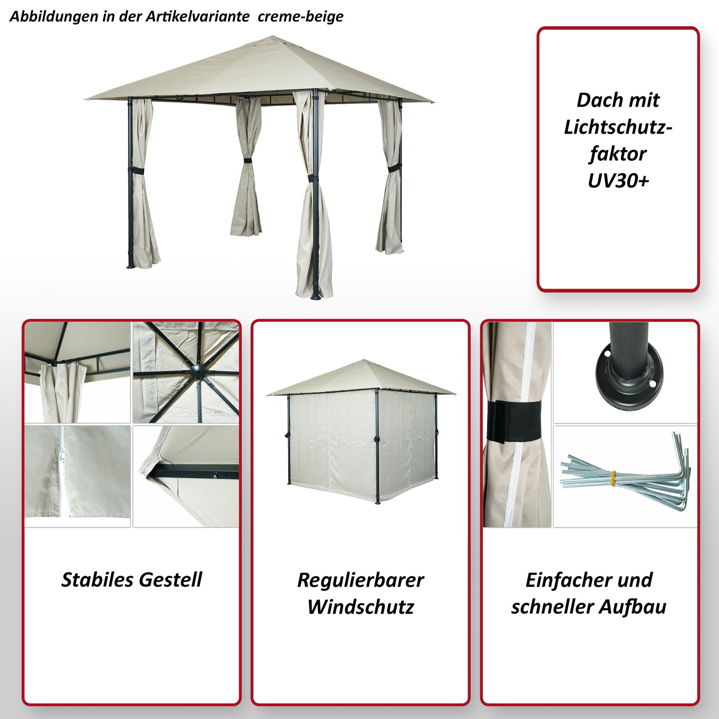 Pergola HWC-J63 Bullet-Bild