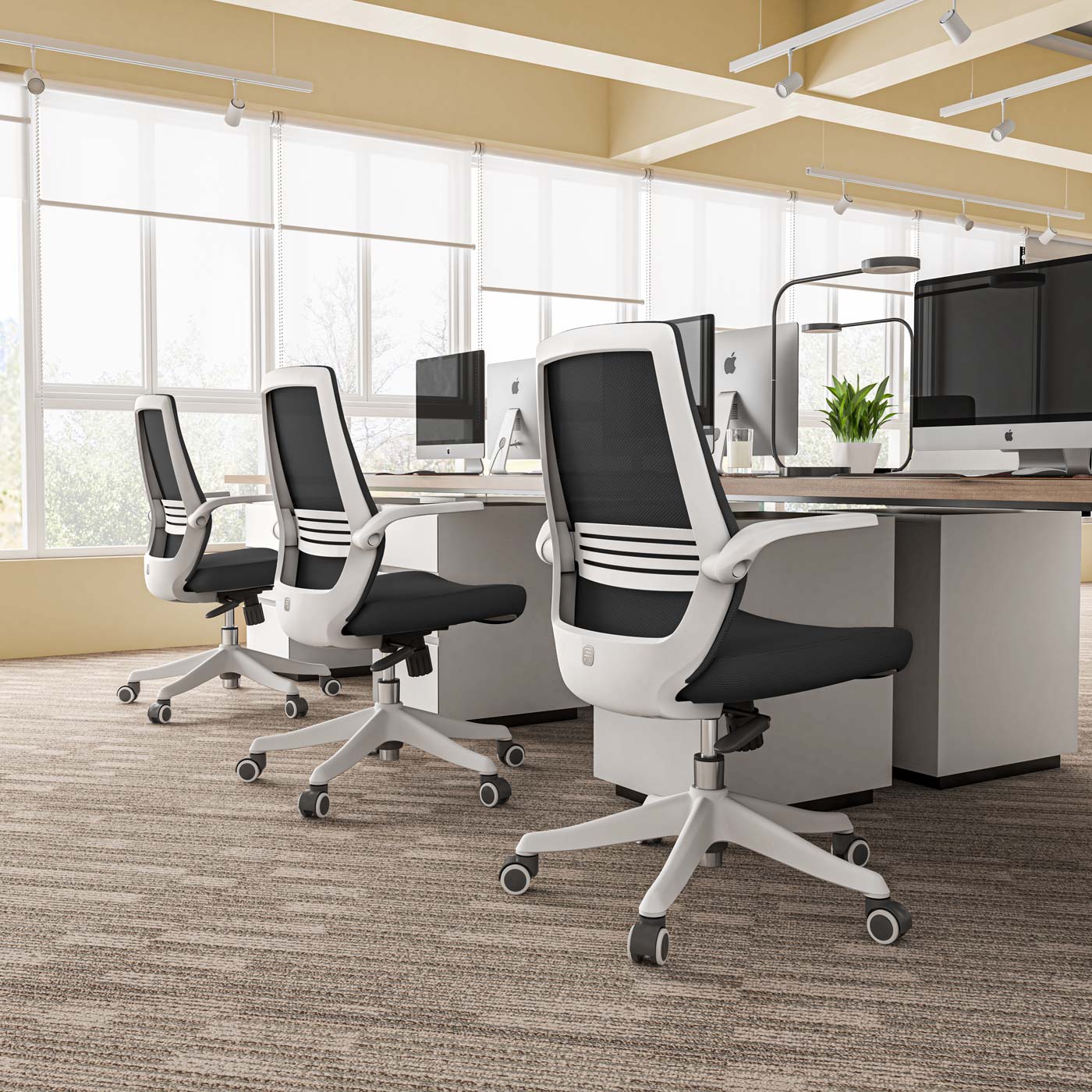 SIHOO Moderner ergonomischer Bürostuhl Anwendungsbeispiel