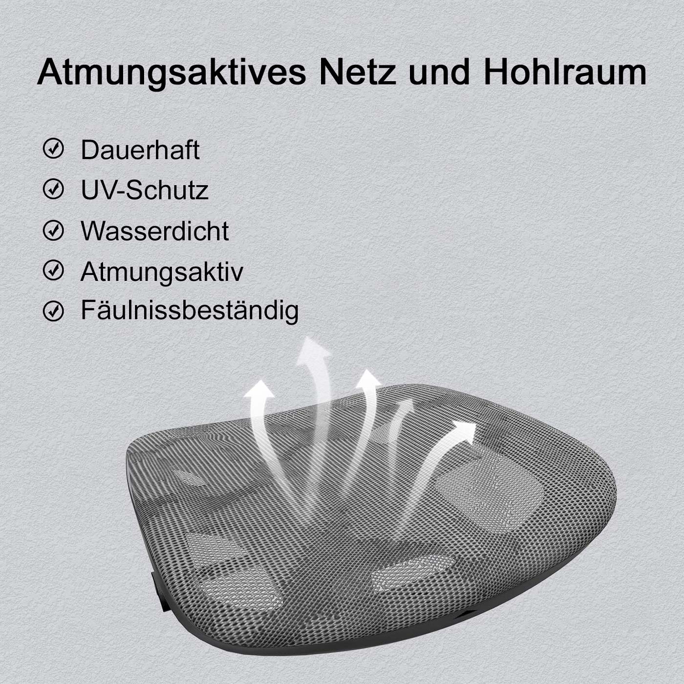 SIHOO Brostuhl Schreibtischstuhl Bullet-Bild atmungsaktives Netz und Hohlraum