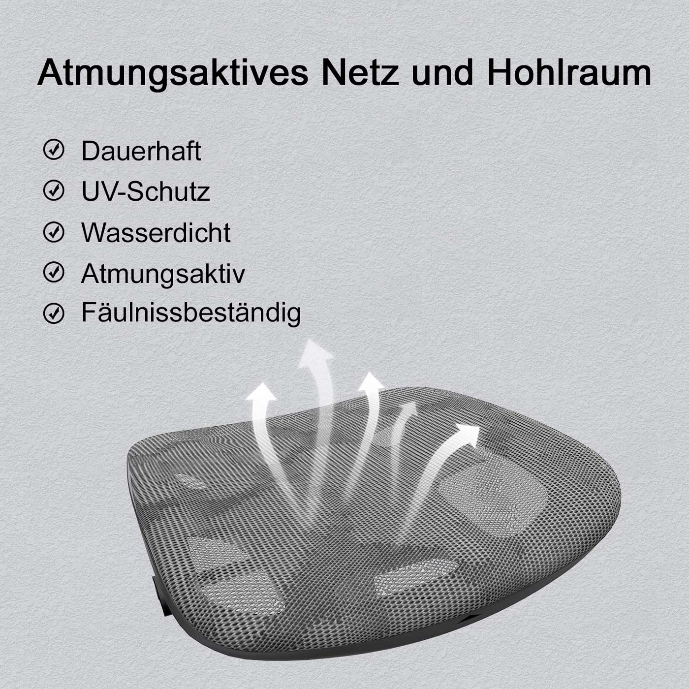  Brostuhl HWC-J87 Schreibtischstuhl Bullet-Bild atmungsaktives Netz und Hohlraum