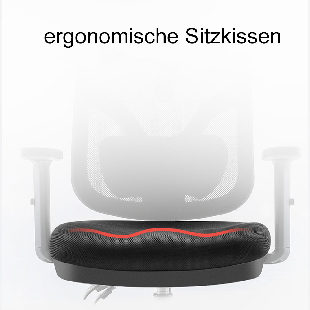 SIHOO Brostuhl Schreibtischstuhl Bullet-Bild ergonomisches Design