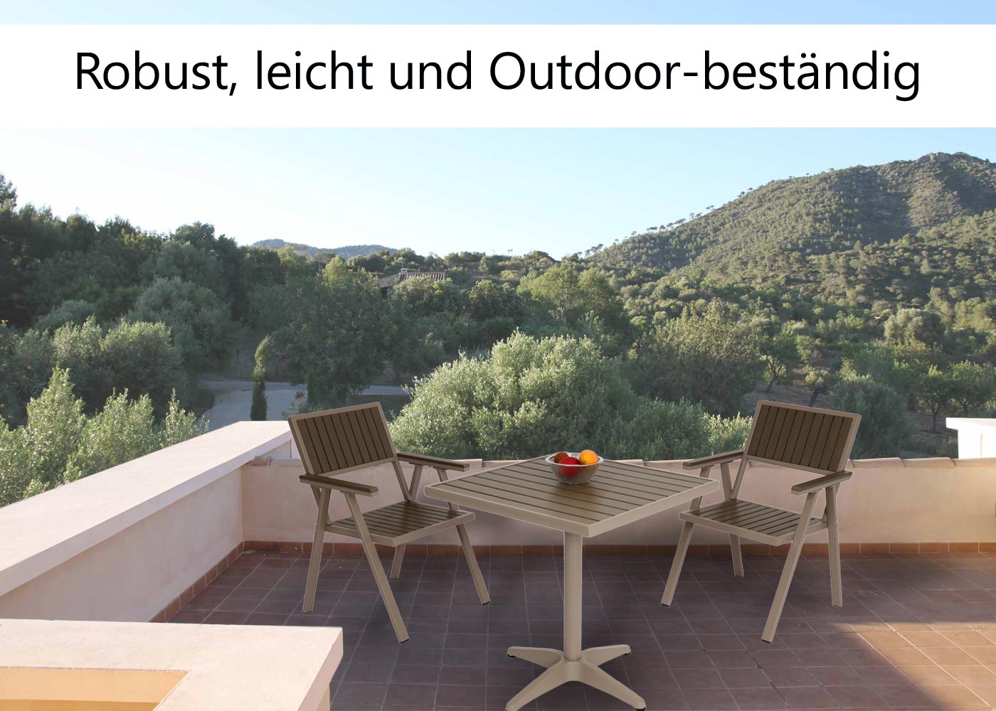 HWC-J95 Gartenstuhl Ambiente-Bild