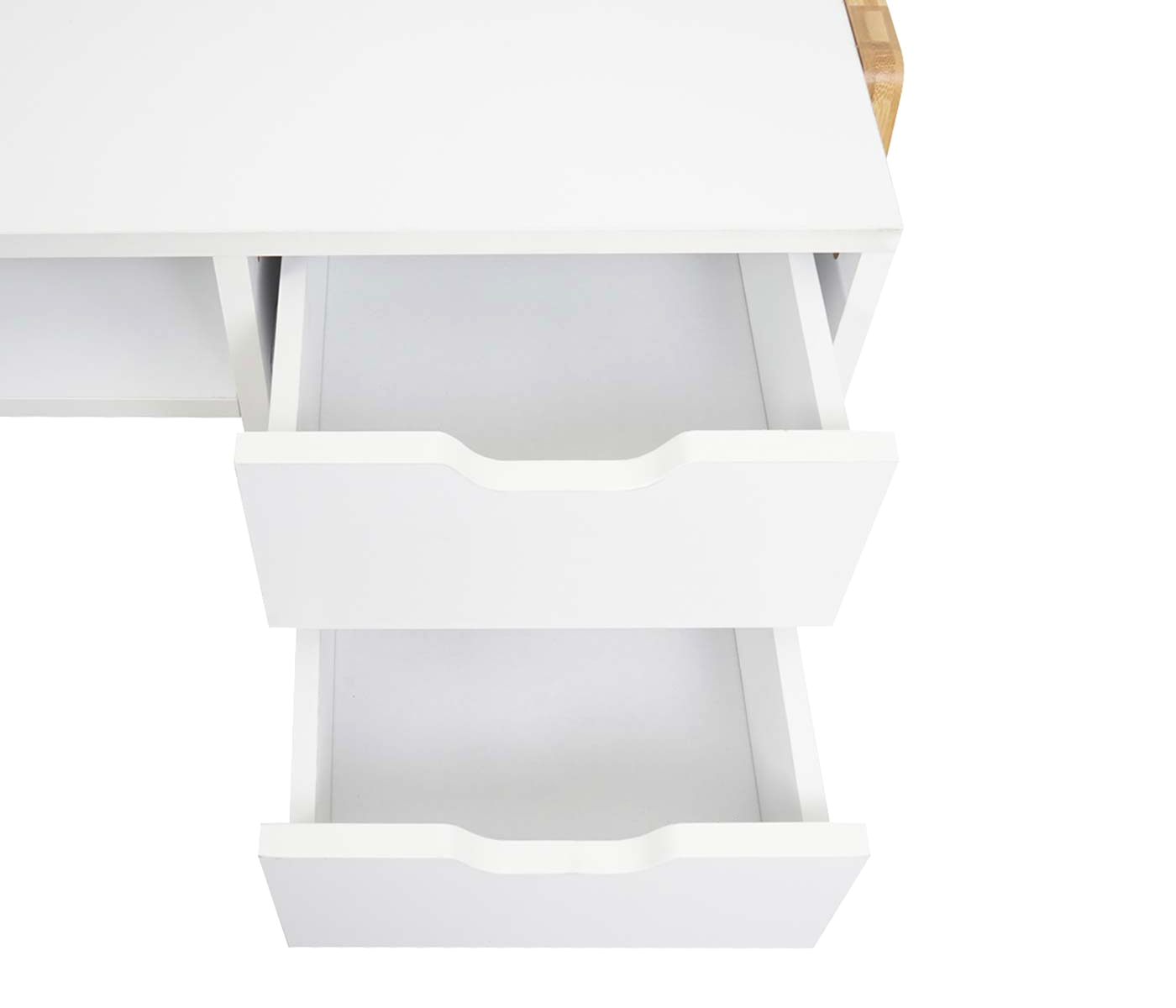 Schreibtisch HWC-K12 Detailansicht Schublade