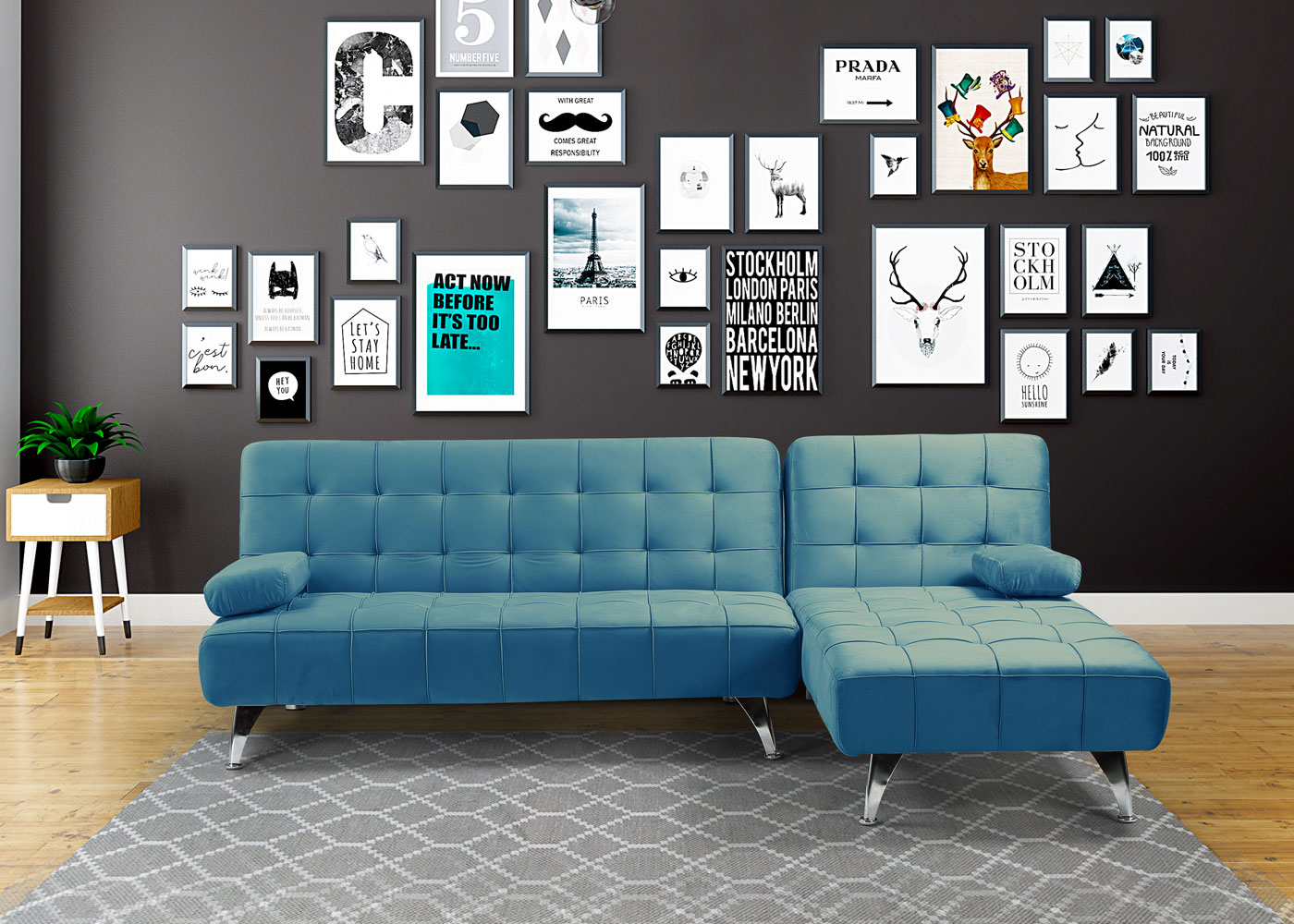 Sofa HWC-K22, Ambientebild