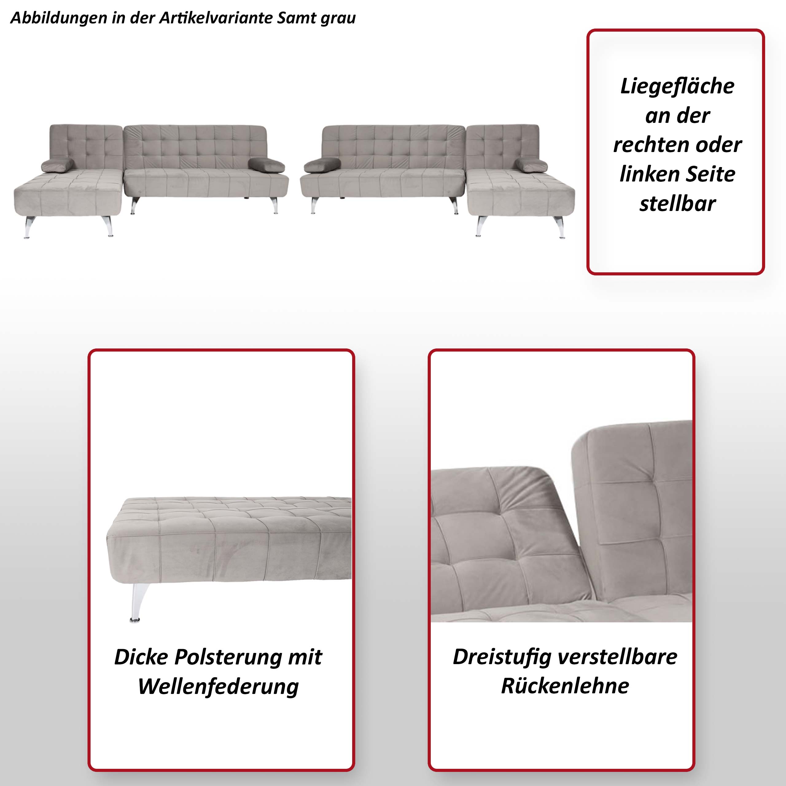 Sofa HWC-K22, Funktionsbild