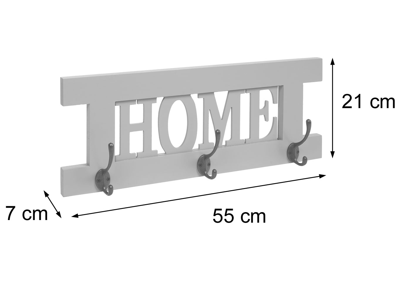 2x Wandgarderobe HWC-C60 Bemaung Home 