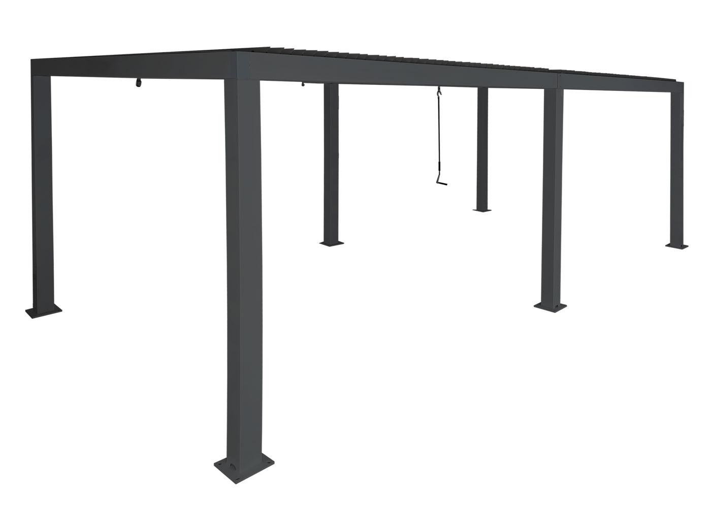 HWC-L46 Pergola Seitenansicht