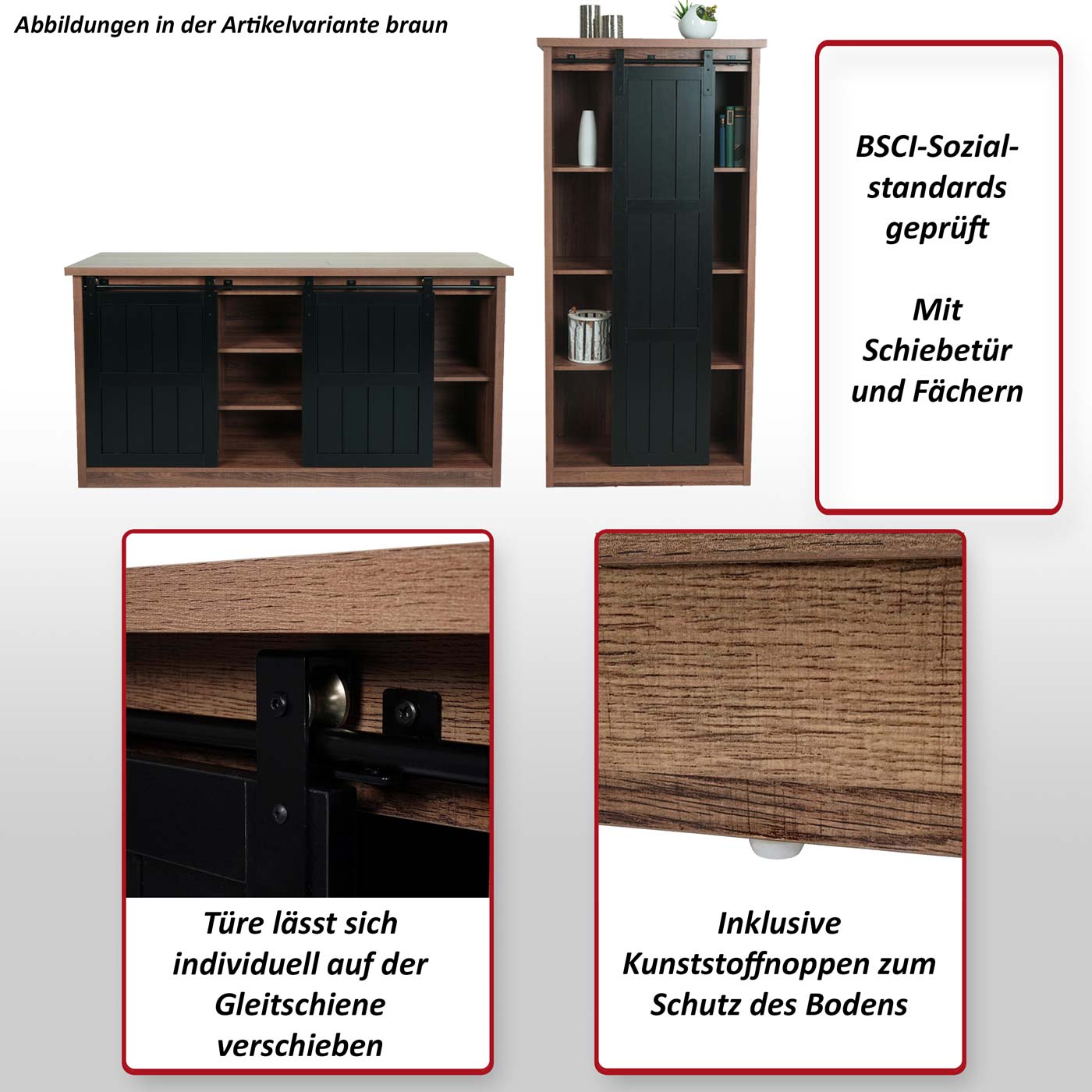 HWC-K75 Highboard Funktionen