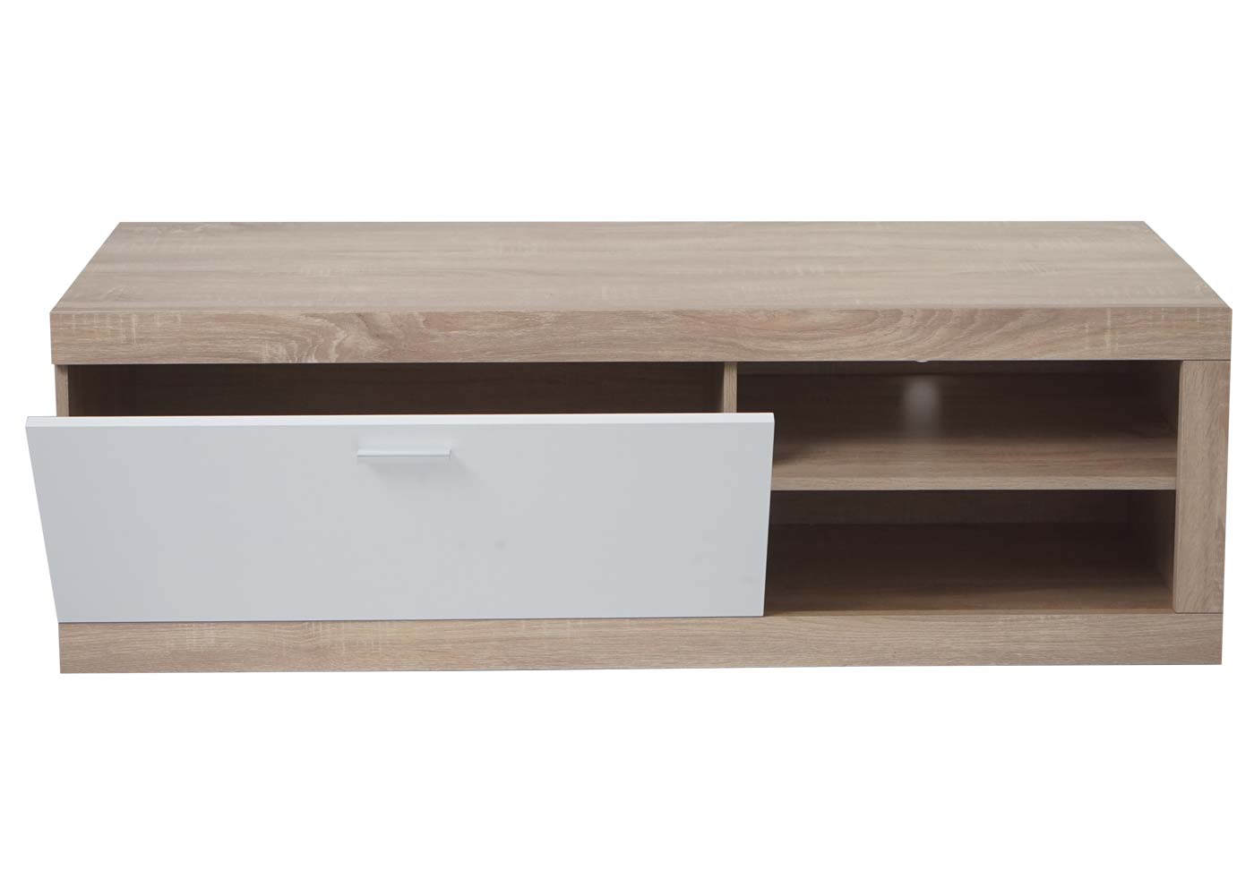 TV-Rack HWC-L33, leicht geffnete Klappe