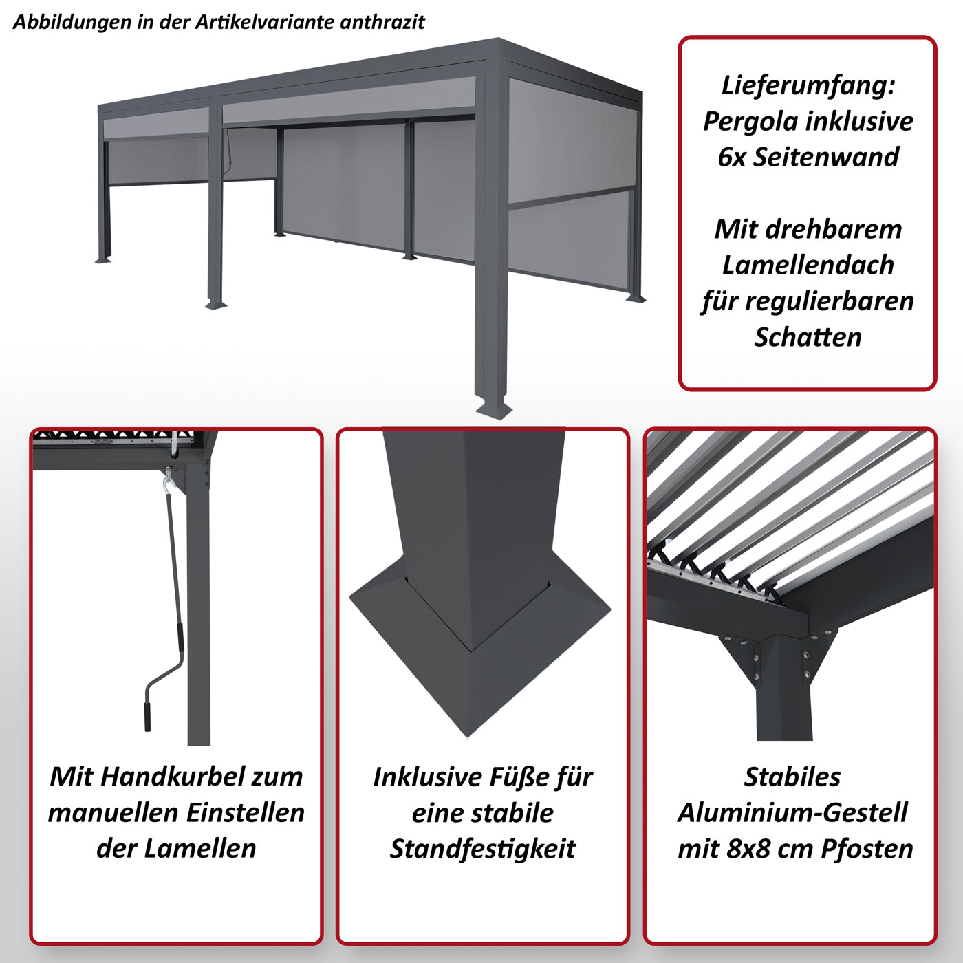 HWC-L41 Pergola Funktionsbild