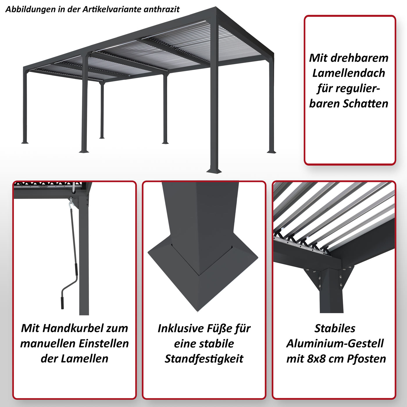 HWC-L41 Pergola Funktionsbild