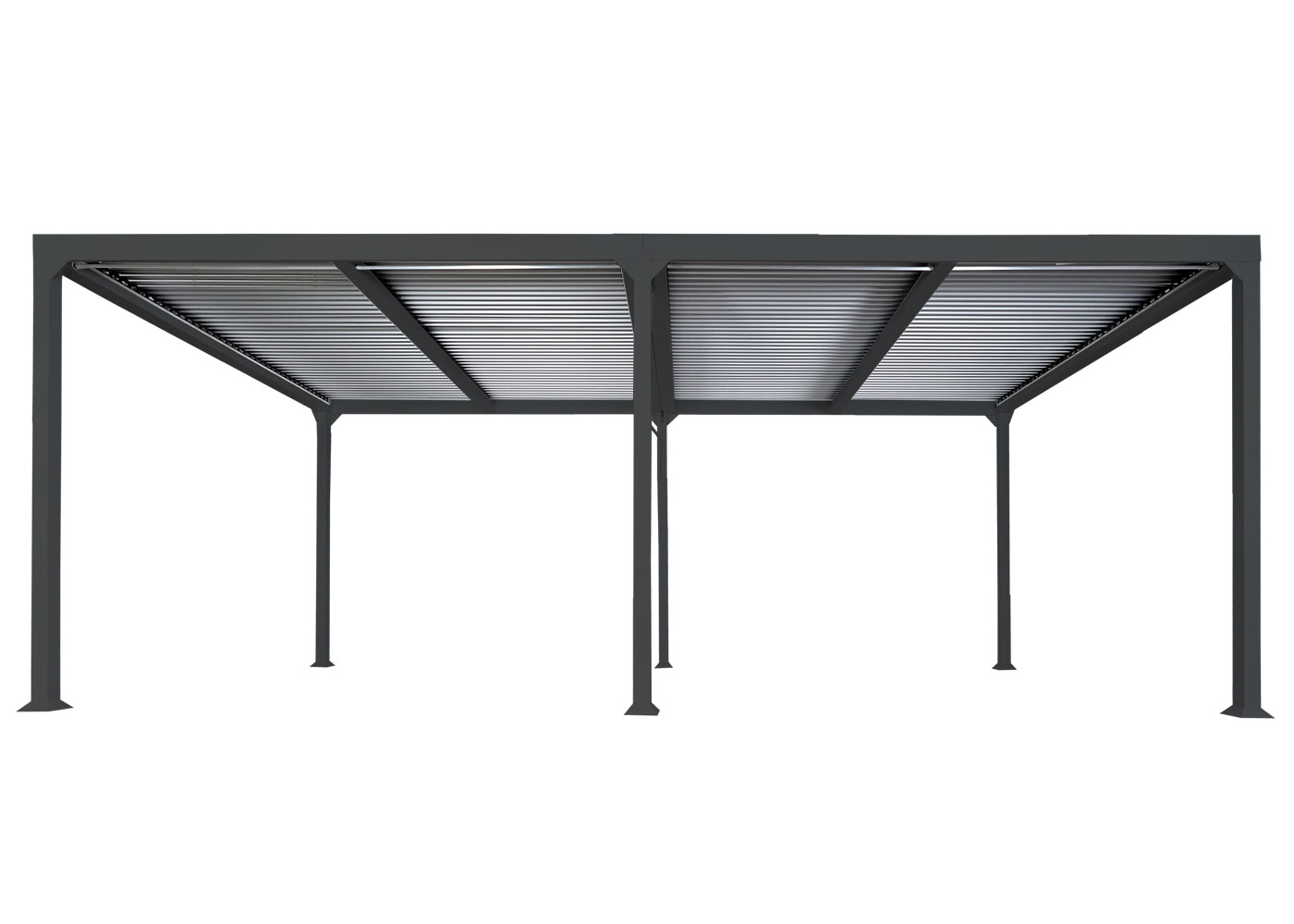 HWC-L41 Pergola Frontansicht