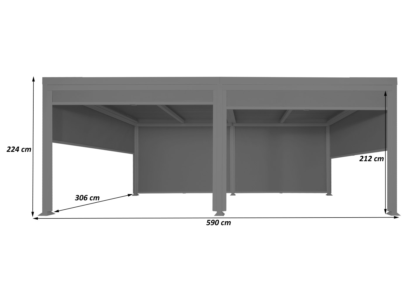 HWC-L41 Pergola Bemaungsbild