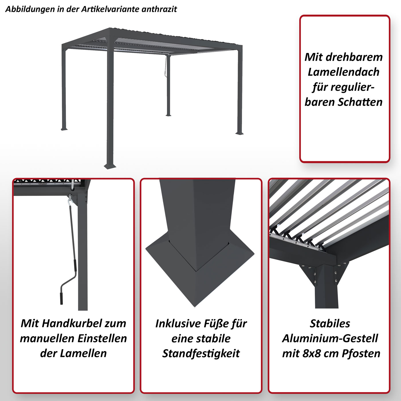 HWC-L41 Pergola Funktionsbild