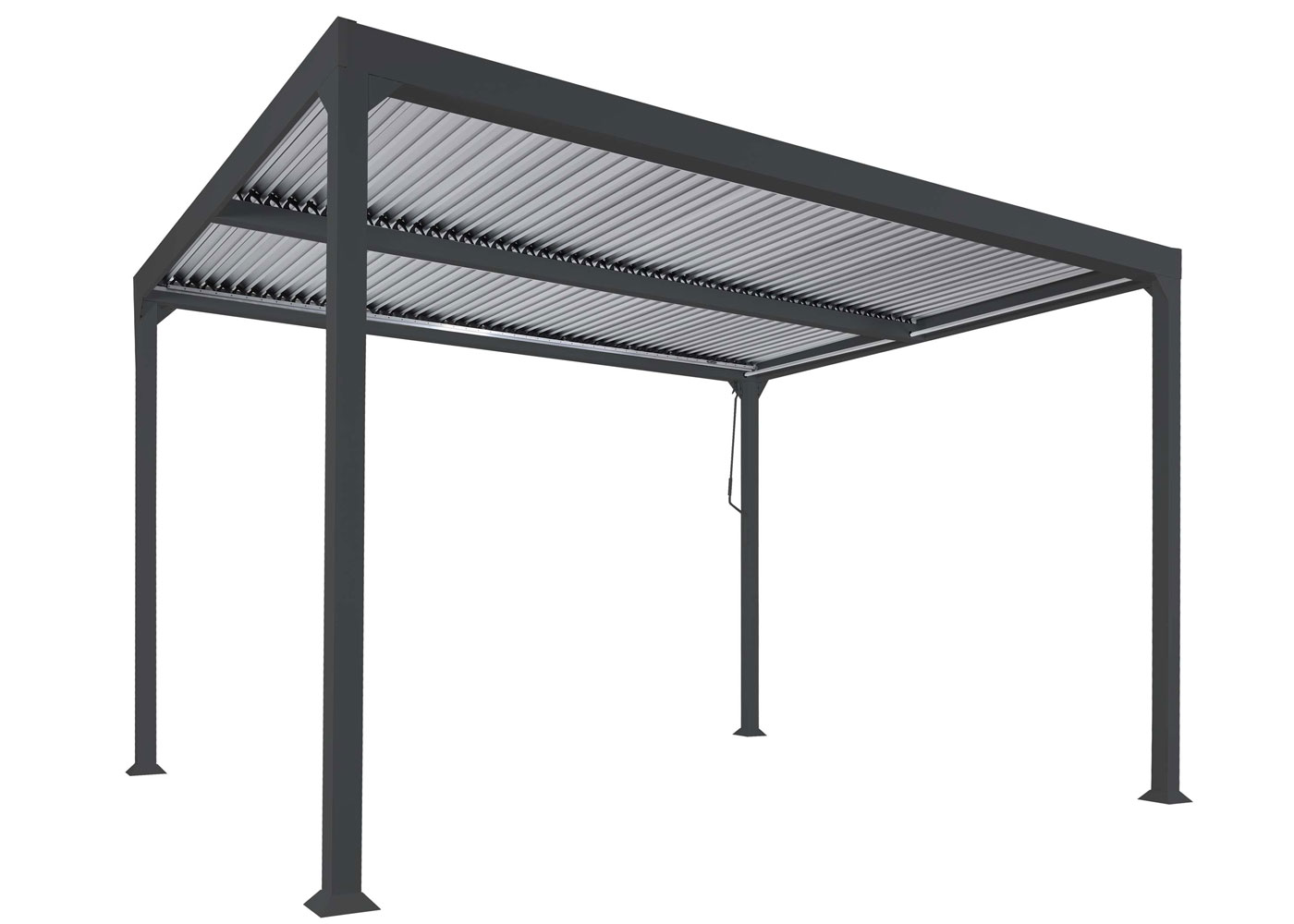 HWC-L41 Pergola Seitenansicht