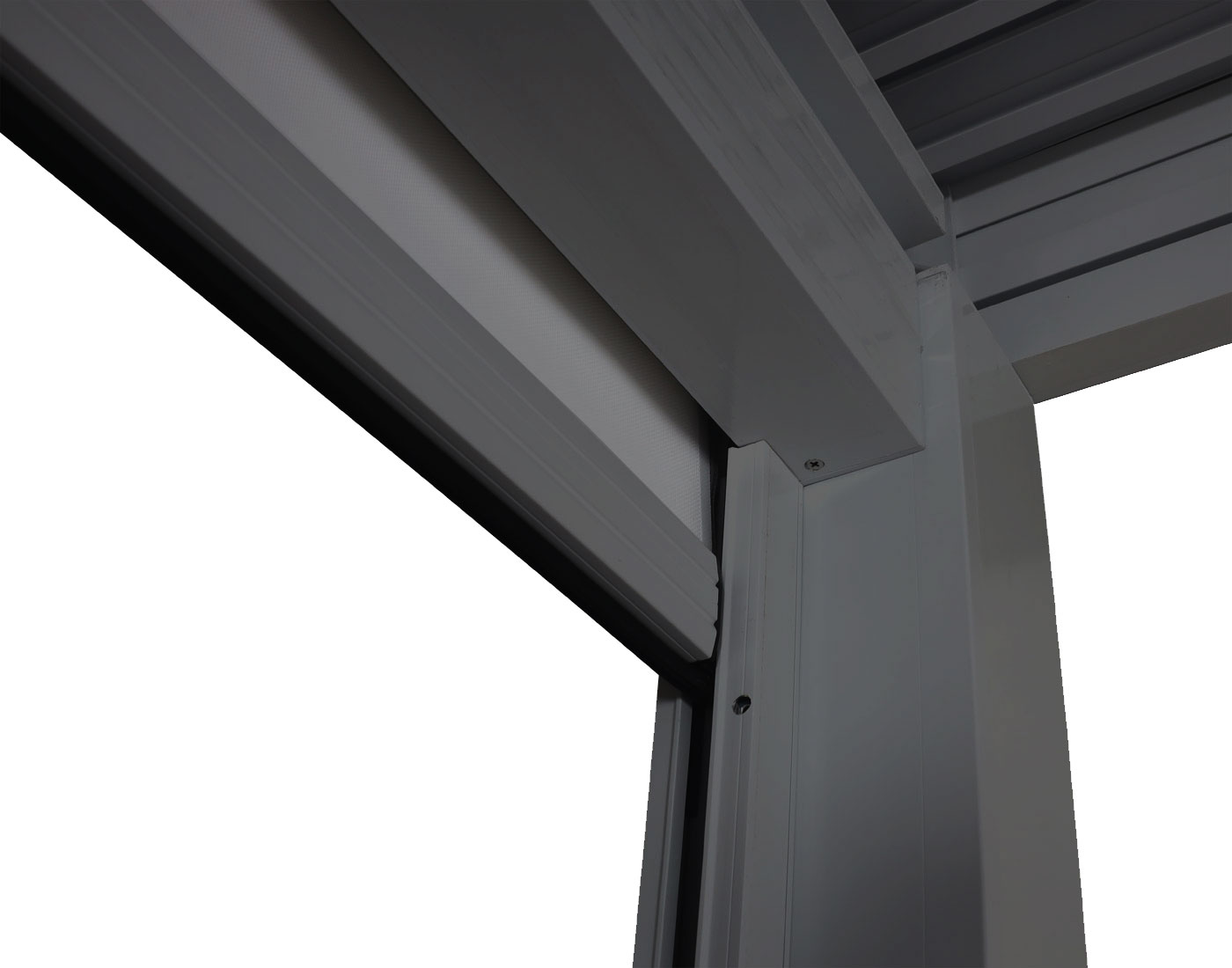 HWC-L46 Pergola Detailbild Rollo