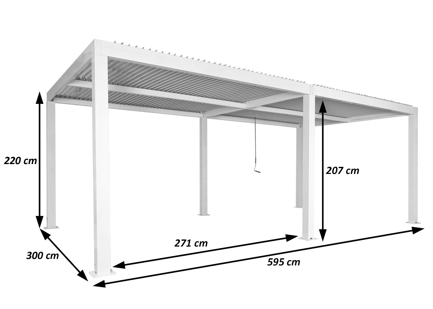 HWC-L46 Pergola Bemaungsbild