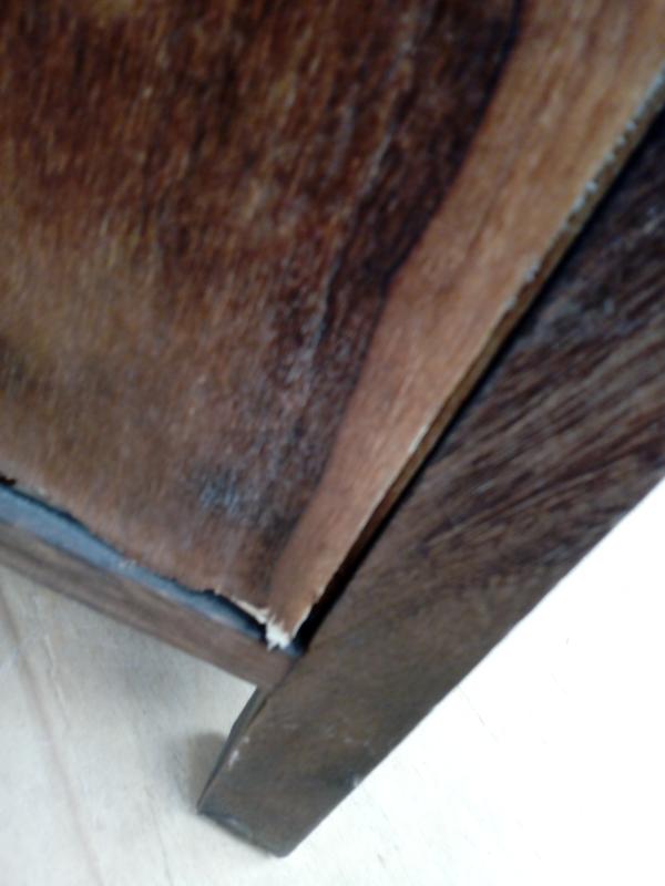 Kommode Schrank, Rckwand ist rausgebrochen